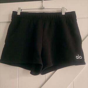 ALO Yoga Women's Black Athletic Shorts